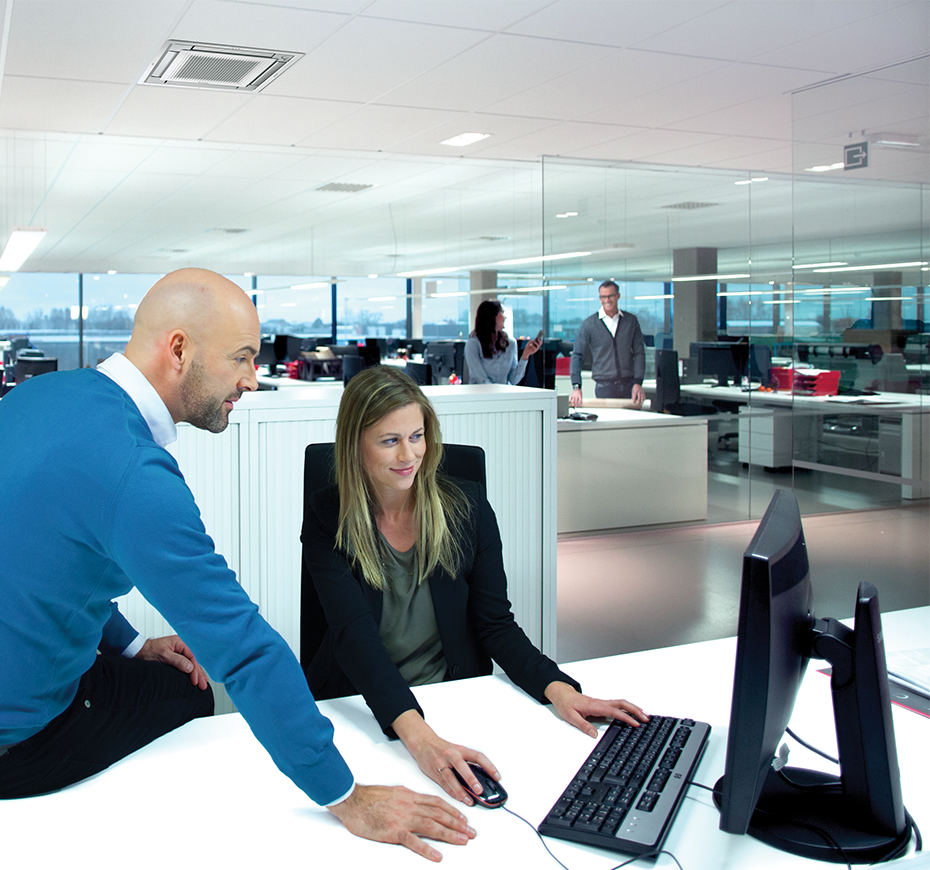 التشغيل الهادئ لوحدة الكاسيت المسطحة بالكامل